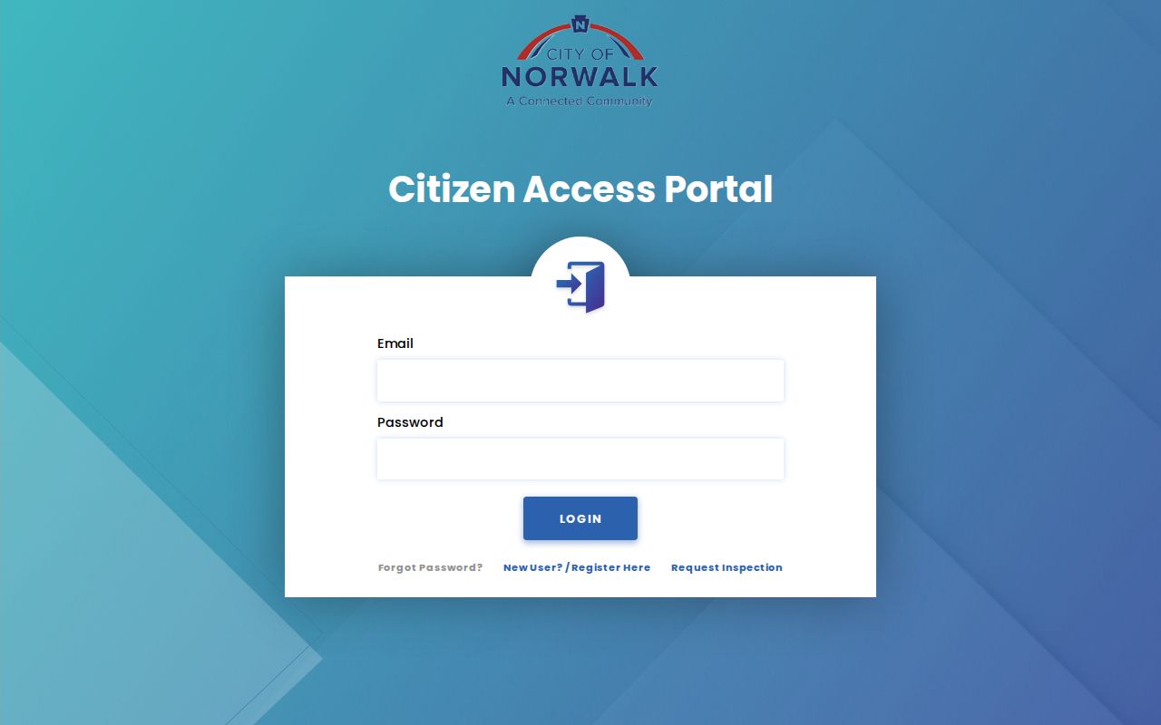 Norwalk people search permit and inspection portal